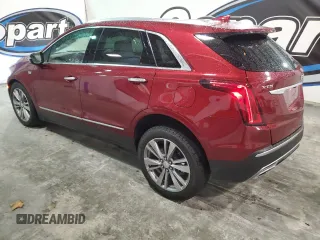 2024 Cadillac XT5 FWD Premium Luxury with VIN 1GYKNCRSXRZ728198, listed as a Copart auction lot 82417294 with 14,163 mi miles and Clean Title. Bid and sale history available at carsss.com. Image 2.