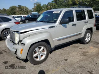 2008 Jeep Liberty Limited with VIN 1J8GP58K28W241797, listed as a Copart auction lot 78197824 with 140,158 mi miles and Salvage Title. Bid and sale history available at carsss.com. Image 1.