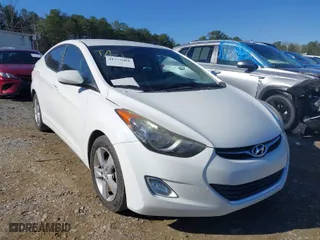 2013 Hyundai Elantra GLS with VIN 5NPDH4AE7DH321540, listed as a IAAI auction lot 41777902 with 128,514 mi miles. Bid and sale history available at carsss.com. Image 1.