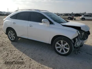 2010 Lexus RX 350 with VIN JTJZK1BA7A2407202, listed as a Copart auction lot 48736085 with 125,915 mi miles and Salvage Title. Bid and sale history available at carsss.com. Image 4.