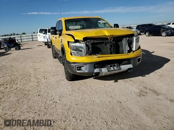 2016 Nissan Titan Platinum Reserve with VIN 1N6BA1F44GN510108, listed as a Copart auction lot 81629724 with Not provided miles and Salvage title. Bid and sale history available at DreamBid. Image 11.