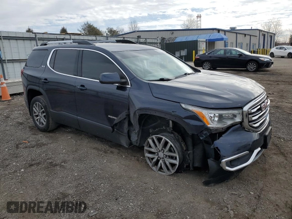 2017 GMC Acadia SLE with VIN 1GKKNSLS2HZ290711, listed as a Copart auction lot 46707165 with 94,180 mi miles and Salvage Title. Bid and sale history available at carsss.com. Image 4.