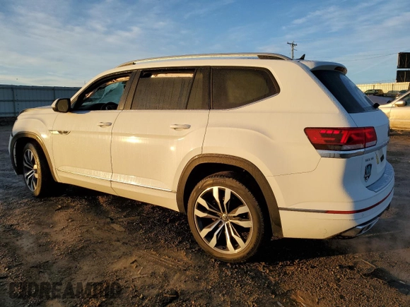 2021 Volkswagen Atlas SEL R-Line with VIN 1V2SR2CA3MC542999, listed as a Copart auction lot 86445984 with 50,131 mi miles and Salvage title. Bid and sale history available at DreamBid. Image 2.