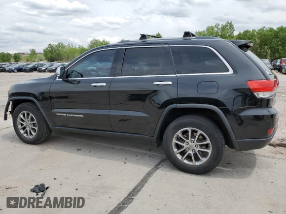 2014 Jeep Grand Cherokee Limited with VIN 1C4RJFBG0EC517032, listed as a Copart auction lot 58813355 with 173,616 mi miles and Salvage title. Bid and sale history available at DreamBid. Image 2.