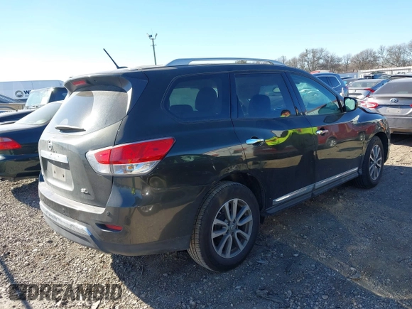 2016 Nissan Pathfinder S z VIN 5N1AR2MN4GC646951, wystawiony jako IAAI lot #41411060 z przebiegiem 121 690 mil mil oraz . Historia ofert i sprzedaży dostępna na DreamBid. Obrazek 4.
