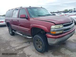2003 Chevrolet Suburban LT with VIN 1GNEC16Z13J195816, listed as a IAAI auction lot 41885598 with 346,383 mi miles. Bid and sale history available at carsss.com. Image 1.