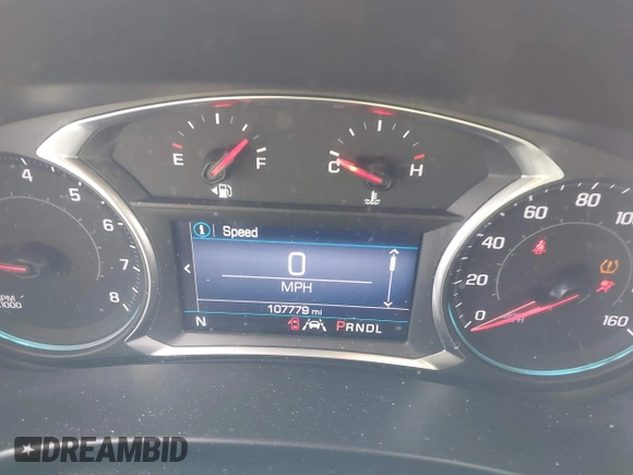 2020 Chevrolet Equinox LT with VIN 2GNAXTEV8L6163052, listed as a IAAI auction lot 42497070 with 107,779 mi miles and . Bid and sale history available at DreamBid. Image 7.