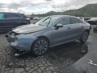 2021 Mercedes-Benz CLA 250 with VIN W1K5J4GB5MN166806, listed as a Copart auction lot 46070344 with 41,343 mi miles and . Bid and sale history available at DreamBid. Image 1.