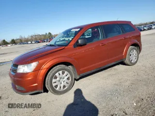 2014 Dodge Journey American Value Pkg with VIN 3C4PDCAB2ET152828, listed as a Copart auction lot 46165675 with 231,617 mi miles and Salvage Title. Bid and sale history available at carsss.com. Image 1.