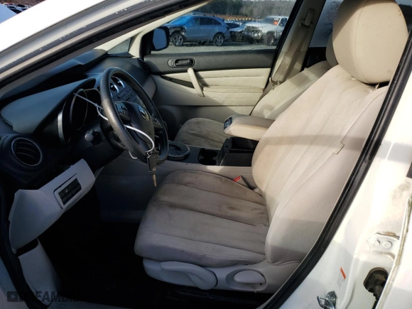 2011 Mazda CX-7 i SV with VIN JM3ER2A5XB0373932, listed as a Copart auction lot 84191414 with 147,253 mi miles and Salvage Title. Bid and sale history available at carsss.com. Image 7.