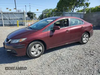 2015 Honda Civic LX z VIN 19XFB2F55FE212508, wystawiony jako Copart lot #56888245 z przebiegiem 119 835 mil mil oraz Szkoda całkowita • Salvage title. Historia ofert i sprzedaży dostępna na DreamBid. Obrazek 1.