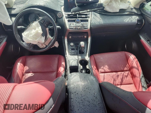 2020 Lexus NX 300 with VIN JTJDARBZ5L5000367, listed as a Copart auction lot 61573165 with 55,401 mi miles and Non repairable. Bid and sale history available at DreamBid. Image 8.