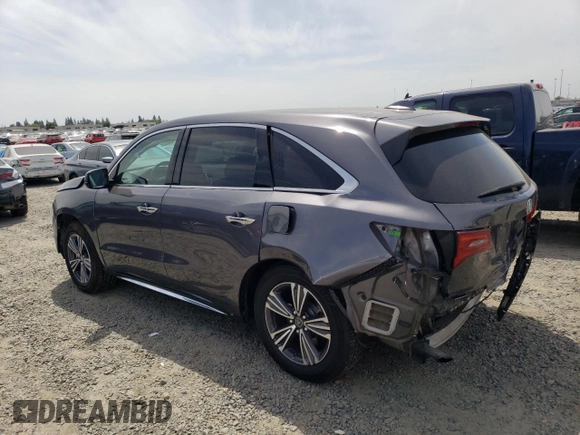 2018 Acura MDX with VIN 5J8YD3H38JL008775, listed as a Copart auction lot 54273925 with 104,233 mi miles and Salvage title. Bid and sale history available at DreamBid. Image 2.