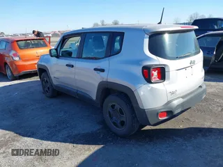 2015 Jeep Renegade Sport with VIN ZACCJBAT9FPB33860, listed as a IAAI auction lot 41406271 with 172,649 mi miles and . Bid and sale history available at DreamBid. Image 3.