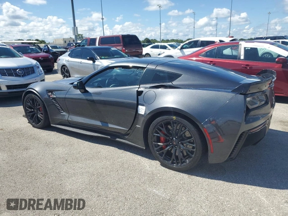 2017 Chevrolet Corvette Z06 2LZ with VIN 1G1YS2D69H5603737, listed as a Copart auction lot 78552294 with 0 mi miles and Salvage Title. Bid and sale history available at carsss.com. Image 2.