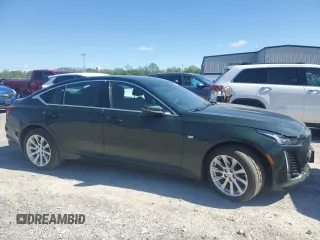 2021 Cadillac CT5 Luxury z VIN 1G6DX5RK0M0109355, wystawiony jako Copart lot #57658345 z przebiegiem 29 441 mil mil oraz Szkody całkowita. Historia ofert i sprzedaży dostępna na DreamBid. Obrazek 4.