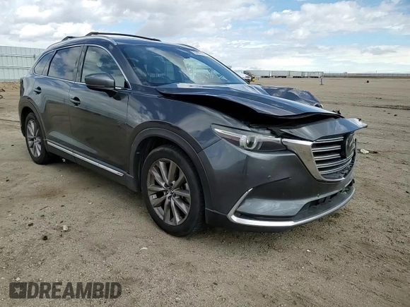 2021 Mazda CX-9 Grand Touring with VIN JM3TCBDY7M0536781, listed as a Copart auction lot 55862725 with 62,131 mi miles and Salvage title. Bid and sale history available at DreamBid. Image 14.