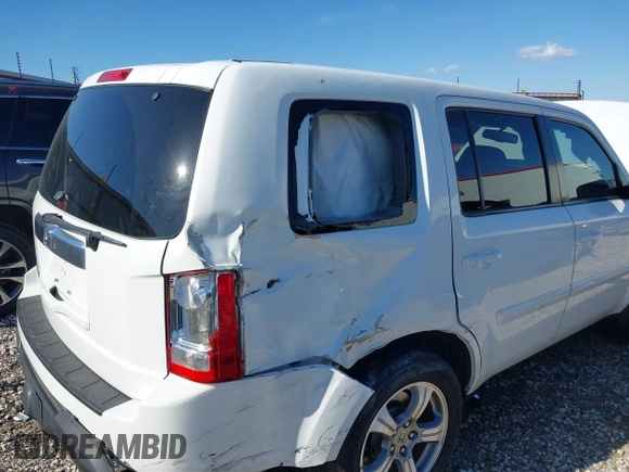 2013 Honda Pilot EX-L with VIN 5FNYF3H57DB022202, listed as a IAAI auction lot 42019419 with 137,680 mi miles and . Bid and sale history available at DreamBid. Image 6.