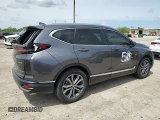 2022 Honda CR-V Touring with VIN 2HKRW2H92NH647904, listed as a Copart auction lot 55584905 with 89,911 mi miles and Salvage title. Bid and sale history available at DreamBid. Image 3.