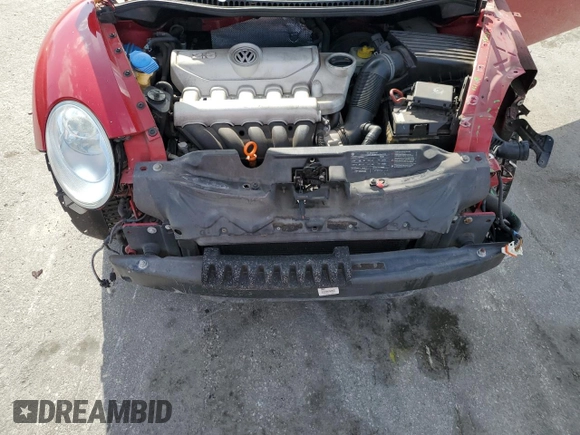 2009 Volkswagen New Beetle Coupe S with VIN 3VWPW31C09M512338, listed as a Copart auction lot 52140795 with 150,986 mi miles and Salvage Title. Bid and sale history available at carsss.com. Image 11.