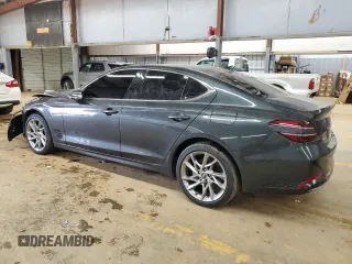 2022 Genesis G70 2.0T with VIN KMTG34TA1NU088981, listed as a Copart auction lot 88038865 with 29,407 mi miles and Salvage Title. Bid and sale history available at DreamBid. Image 2.