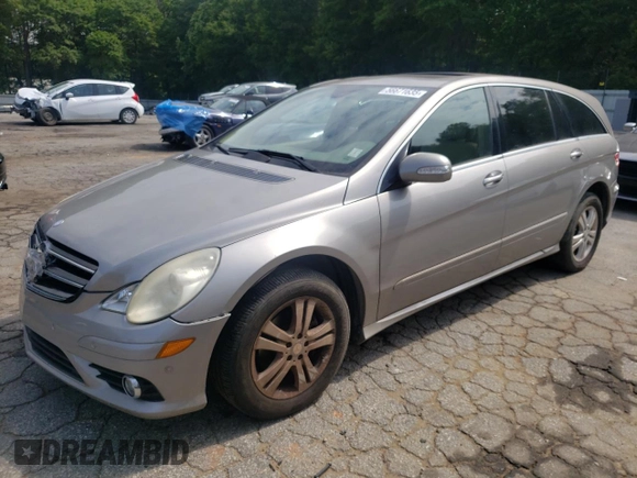 2009 Mercedes-Benz R 3.5L with VIN 4JGCB65E69A092829, listed as a Copart auction lot 56671635 with 204,476 mi miles and Clean title. Bid and sale history available at DreamBid. Image 1.