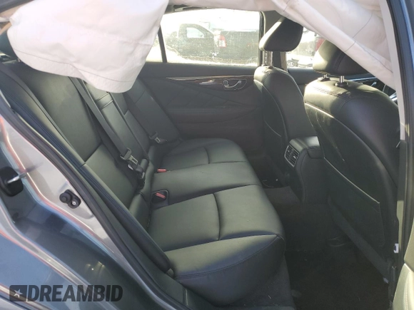 2019 Infiniti Q50 3.0t LUXE with VIN JN1EV7AR4KM552600, listed as a Copart auction lot 84406484 with 48,506 mi miles and Clean Title. Bid and sale history available at carsss.com. Image 10.