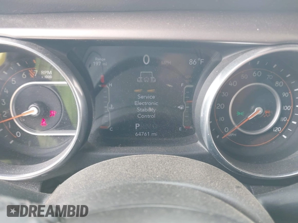 2018 Jeep Wrangler Unlimited Sport S z VIN 1C4HJXDG4JW298647, wystawiony jako IAAI lot #41930817 z przebiegiem 64 761 mil mil oraz . Historia ofert i sprzedaży dostępna na DreamBid. Obrazek 7.