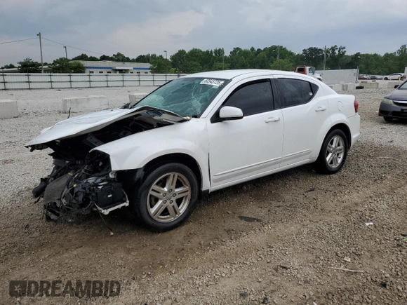 2013 Dodge Avenger SXT with VIN 1C3CDZCG2DN666675, listed as a Copart auction lot 60543725 with 234,496 mi miles and Non repairable. Bid and sale history available at DreamBid. Image 1.