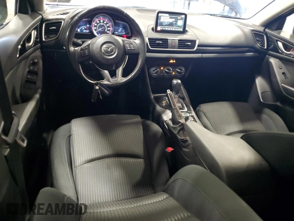 2016 Mazda 3 i Touring z VIN JM1BM1V73G1348484, wystawiony jako Copart lot #60684625 z przebiegiem 58 770 mil mil oraz Szkoda całkowita • Salvage title. Historia ofert i sprzedaży dostępna na DreamBid. Obrazek 8.