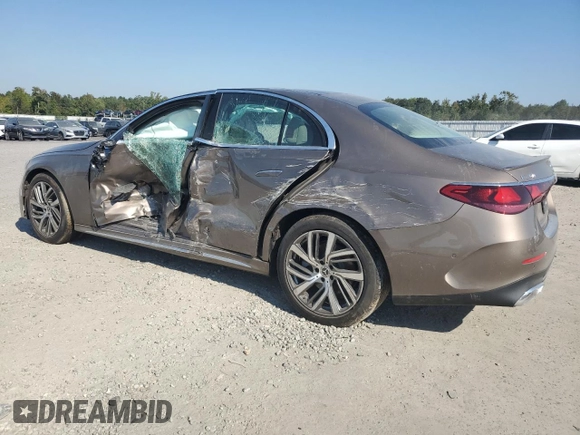 2024 Mercedes-Benz E-Class E 350 with VIN W1KLF4HB8RA050814, listed as a Copart auction lot 74299264 with 5,201 mi miles and Salvage Title. Bid and sale history available at carsss.com. Image 2.