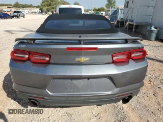 2020 Chevrolet Camaro 1LT with VIN 1G1FB3DX2L0103107, listed as a Copart auction lot 75917804 with 46,552 mi miles and Salvage Title. Bid and sale history available at carsss.com. Image 6.