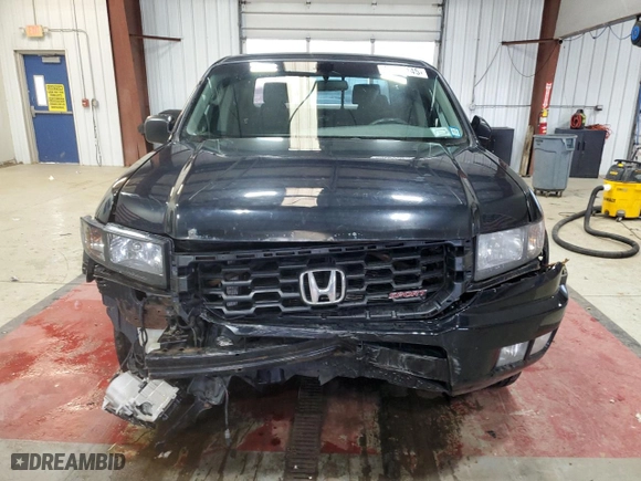 2012 Honda Ridgeline Sport with VIN 5FPYK1F73CB003981, listed as a Copart auction lot 45281145 with 158,747 mi miles and Salvage Title. Bid and sale history available at carsss.com. Image 5.
