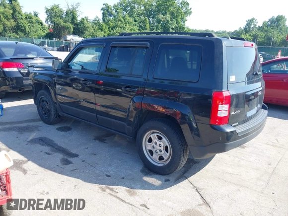 2017 Jeep Patriot Sport with VIN 1C4NJRBB0HD144884, listed as a IAAI auction lot 42568905 with 144,089 mi miles and . Bid and sale history available at DreamBid. Image 3.