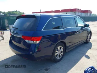2014 Honda Odyssey EX-L with VIN 5FNRL5H68EB082413, listed as a IAAI auction lot 42860298 with 176,874 mi miles and . Bid and sale history available at DreamBid. Image 4.