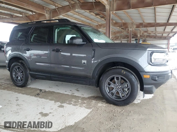 2024 Ford Bronco Sport Big Bend with VIN 3FMCR9B65RRE25005, listed as a Copart auction lot 54154925 with 25,109 mi miles and Salvage title. Bid and sale history available at DreamBid. Image 4.