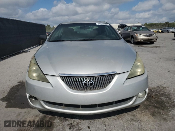 2005 Toyota Solara SE z VIN 4T1CA38P25U059950, wystawiony jako Copart lot #55393765 z przebiegiem 147 669 mil mil oraz Czysty tytuł • Clean title. Historia ofert i sprzedaży dostępna na DreamBid. Obrazek 5.