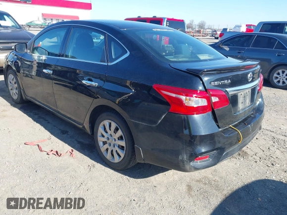 2019 Nissan Sentra S z VIN 3N1AB7AP1KY456992, wystawiony jako IAAI lot #41237654 z przebiegiem 88 099 mil mil oraz . Historia ofert i sprzedaży dostępna na DreamBid. Obrazek 3.