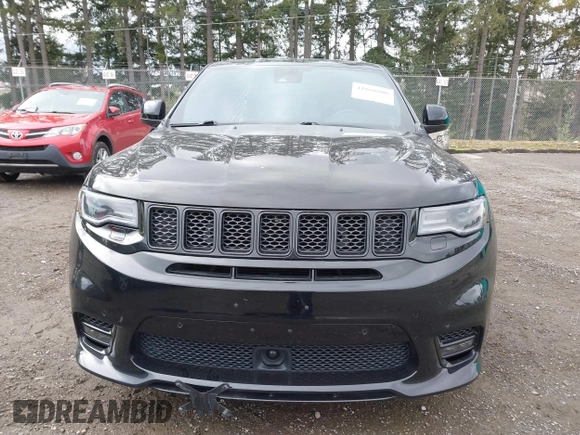 2017 Jeep Grand Cherokee SRT with VIN 1C4RJFDJ0HC790873, listed as a IAAI auction lot 41866806 with 37,785 mi miles. Bid and sale history available at carsss.com. Image 12.