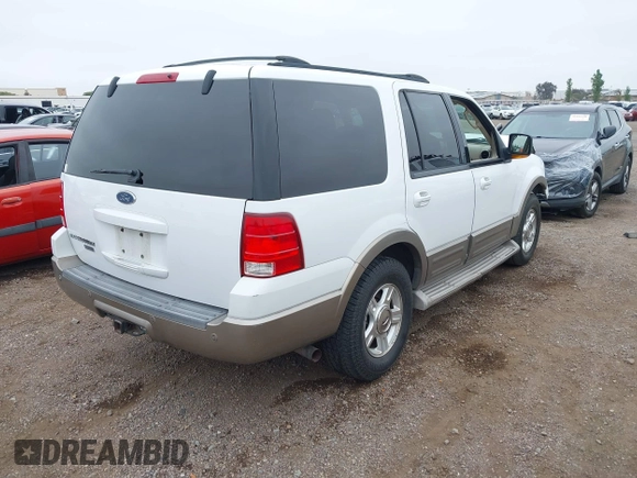 2004 Ford Expedition Eddie Bauer z VIN 1FMFU17L14LA32802, wystawiony jako IAAI lot #42409552 z przebiegiem 243 614 mil mil oraz . Historia ofert i sprzedaży dostępna na DreamBid. Obrazek 4.