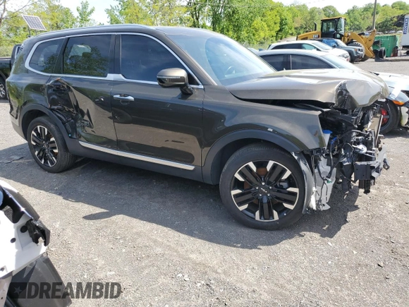 2023 Kia Telluride SX z VIN 5XYP5DGC4PG355197, wystawiony jako Copart lot #56624965 z przebiegiem 41 837 mil mil oraz Szkoda całkowita • Salvage title. Historia ofert i sprzedaży dostępna na DreamBid. Obrazek 4.
