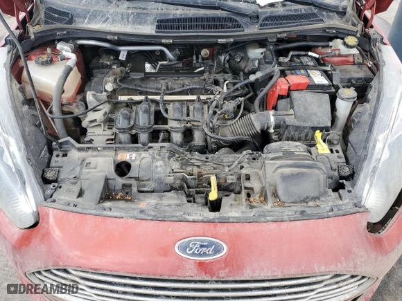 2018 Ford Fiesta SE with VIN 3FADP4EJ9JM103119, listed as a Copart auction lot 46050025 with 34,254 mi miles and Salvage Title. Bid and sale history available at carsss.com. Image 12.