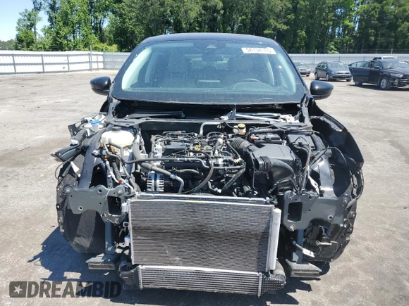 2022 Ford Escape SE with VIN 1FMCU0G64NUB65699, listed as a Copart auction lot 58134185 with 37,391 mi miles and Salvage title. Bid and sale history available at DreamBid. Image 5.