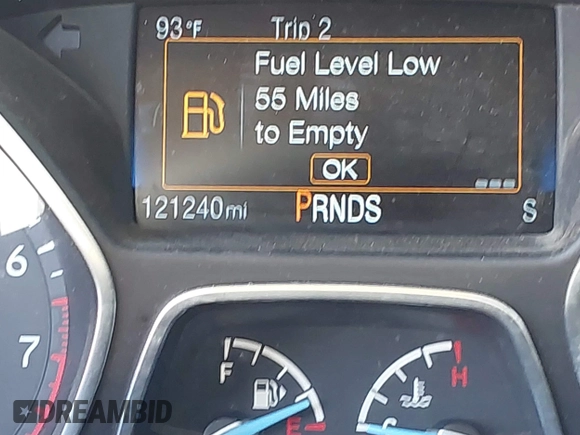 2018 Ford Focus SE with VIN 1FADP3FE6JL270910, listed as a IAAI auction lot 42130371 with 121,240 mi miles. Bid and sale history available at carsss.com. Image 15.