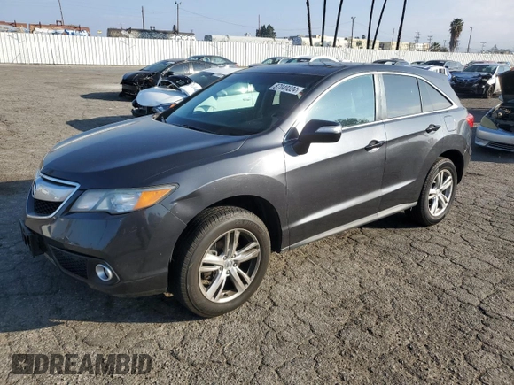 2014 Acura RDX Tech Pkg with VIN 5J8TB3H57EL014204, listed as a Copart auction lot 87040324 with 170,628 mi miles and Salvage Title. Bid and sale history available at carsss.com. Image 1.