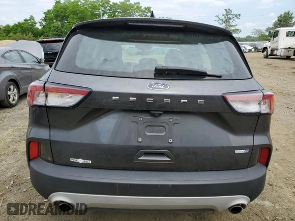 2020 Ford Escape S with VIN 1FMCU9F63LUA19619, listed as a Copart auction lot 57279464 with 85,595 mi miles and Salvage title. Bid and sale history available at DreamBid. Image 6.