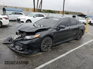 2020 Toyota Camry LE with VIN 4T1C11AK6LU330542, listed as a Copart auction lot 48256735 with 149,076 mi miles and Salvage Title. Bid and sale history available at carsss.com. Image 1.