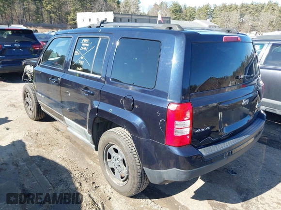 2011 Jeep Patriot Latitude with VIN 1J4NF1GB0BD180281, listed as a IAAI auction lot 41707261 with 138,519 mi miles and . Bid and sale history available at DreamBid. Image 3.
