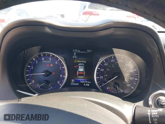 2017 Infiniti Q50 Sport z VIN JN1EV7APXHM731683, wystawiony jako IAAI lot #42372691 z przebiegiem 92 074 mil mil oraz . Historia ofert i sprzedaży dostępna na DreamBid. Obrazek 7.