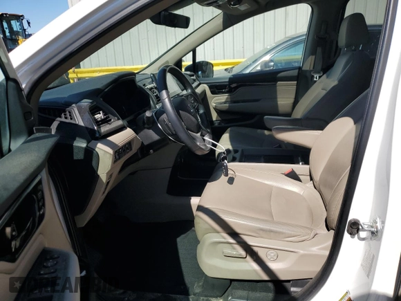 2023 Honda Odyssey Touring with VIN 5FNRL6H80PB024709, listed as a Copart auction lot 47594375 with Not Provided miles and Salvage Title. Bid and sale history available at DreamBid. Image 7.